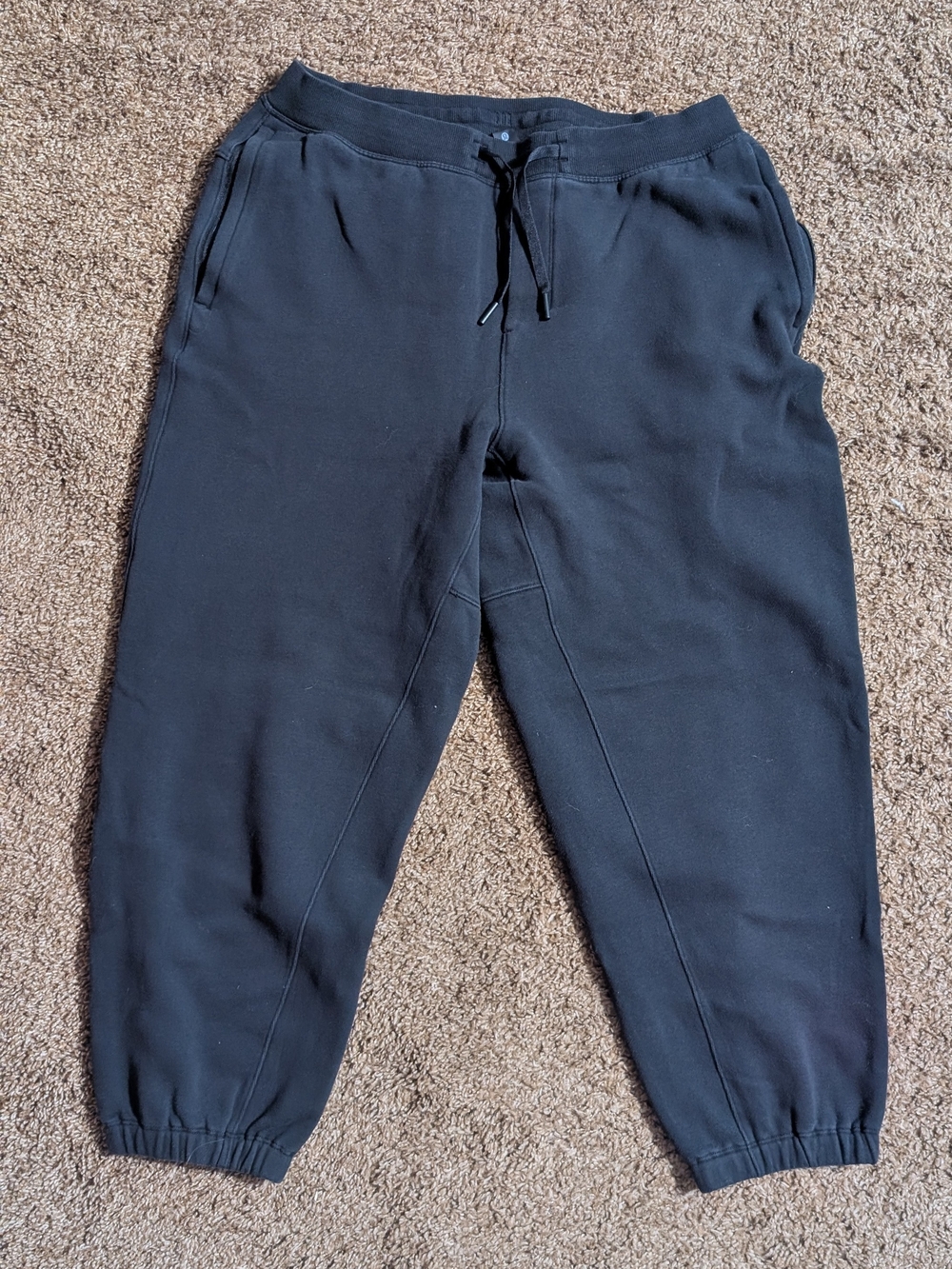 lululemon athletica Steady State Black Men's Jogger Sweatpants
